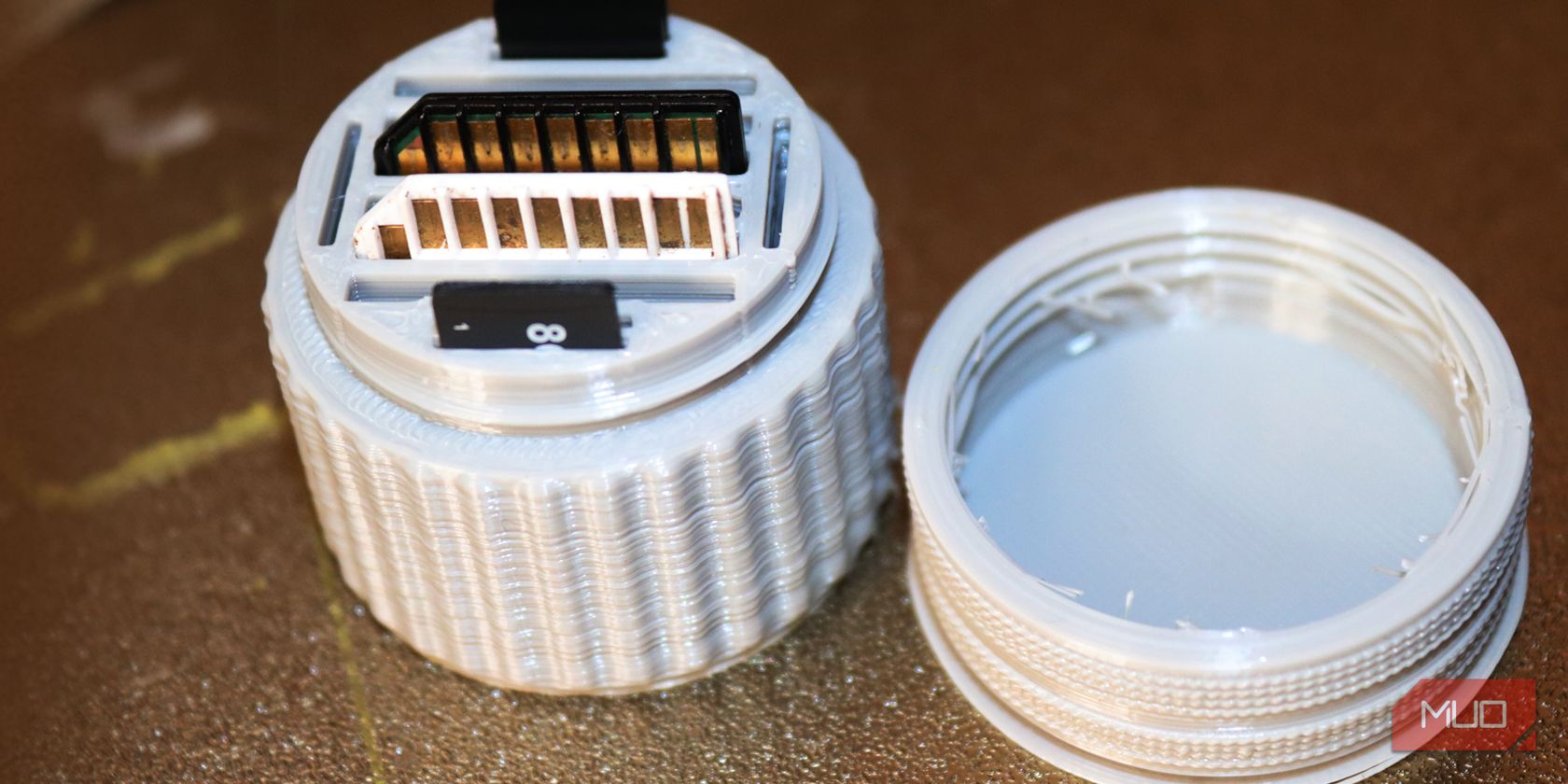 3D‑печать держателя для SD‑карт — инструкция