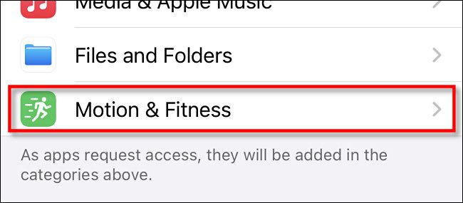 Раздел «Движение и фитнес»