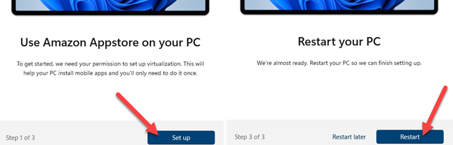 Follow the steps to install the Appstore.