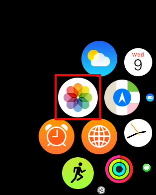 Просмотр Live Photo на часах