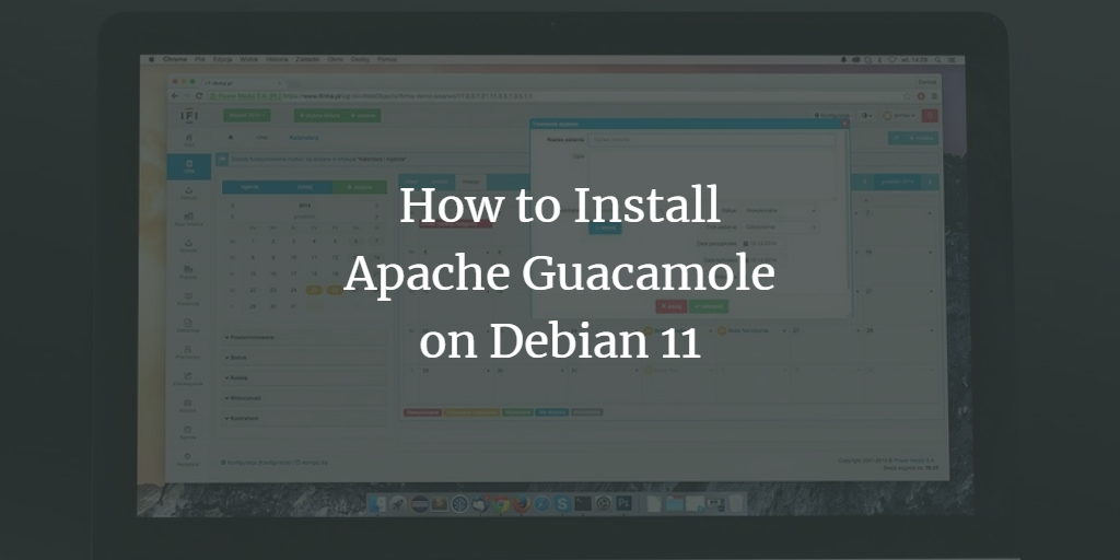 Установка Apache Guacamole на Debian 11