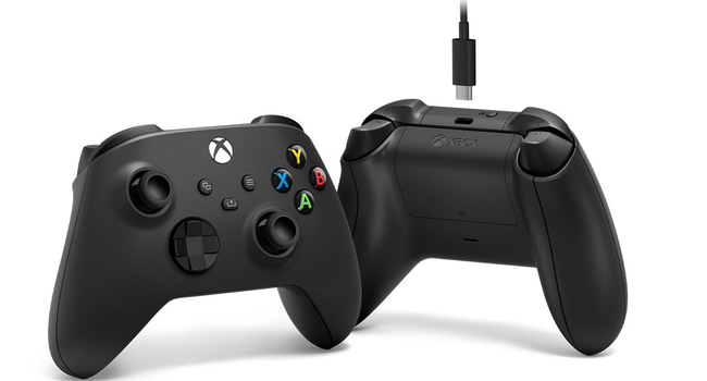 Xbox Wireless Controller с кабелем USB Type-C.