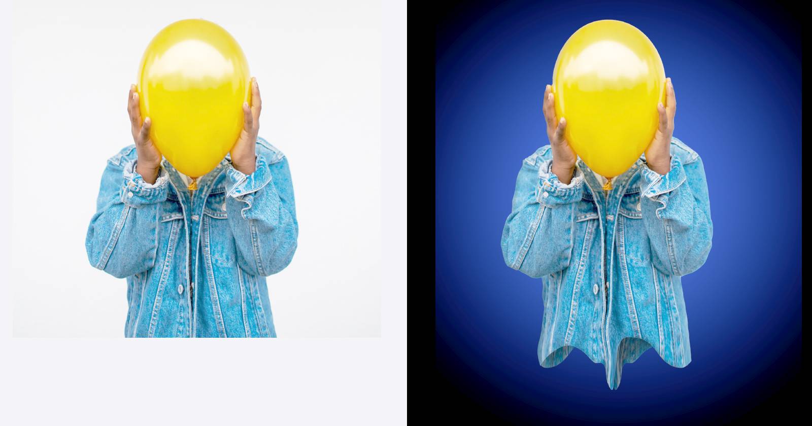 Эффект стекающей краски в Photoshop