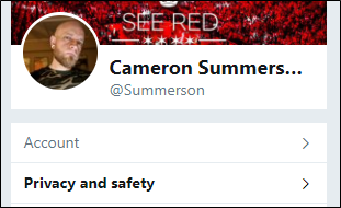 Настройка персонализации и данных в Twitter