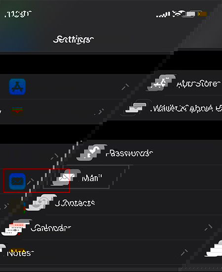 Удалять письма от заблокированных отправителей — iOS Mail
