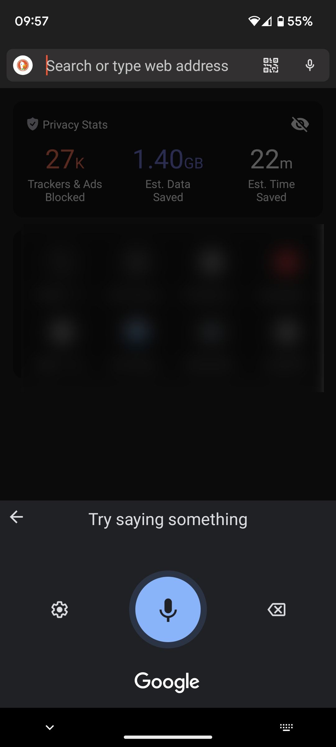 настройки google voice typing