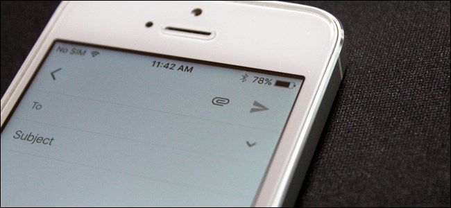 Прикрепить файл в Gmail на iOS