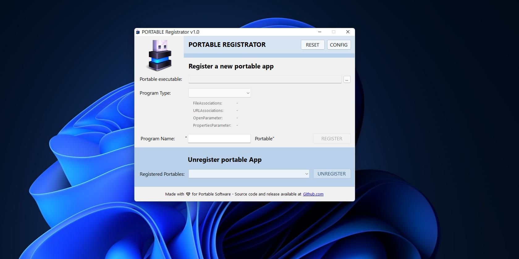 Как сделать портативное приложение программой по умолчанию