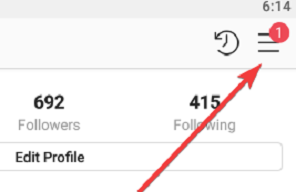 Иконка меню «гамбургер»