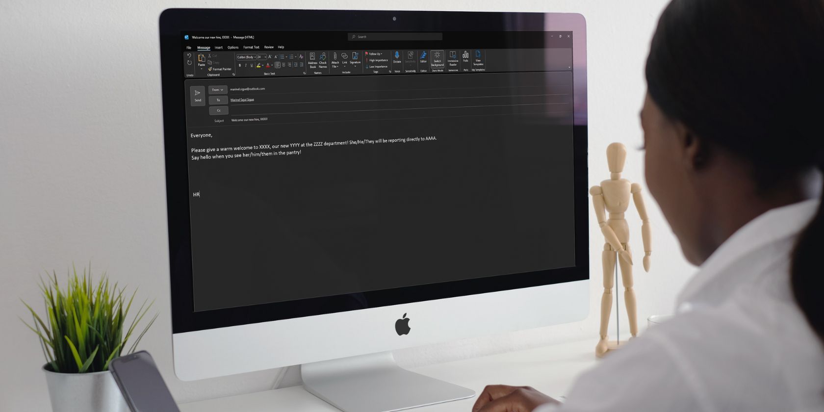 Шаблоны писем Outlook: создать и использовать