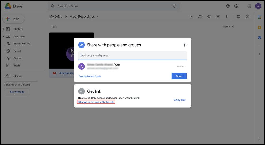 Anyone with the link can view the recording