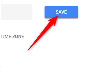 Кнопка Сохранить событие