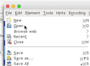 Создание шрифта на Mac с FontForge