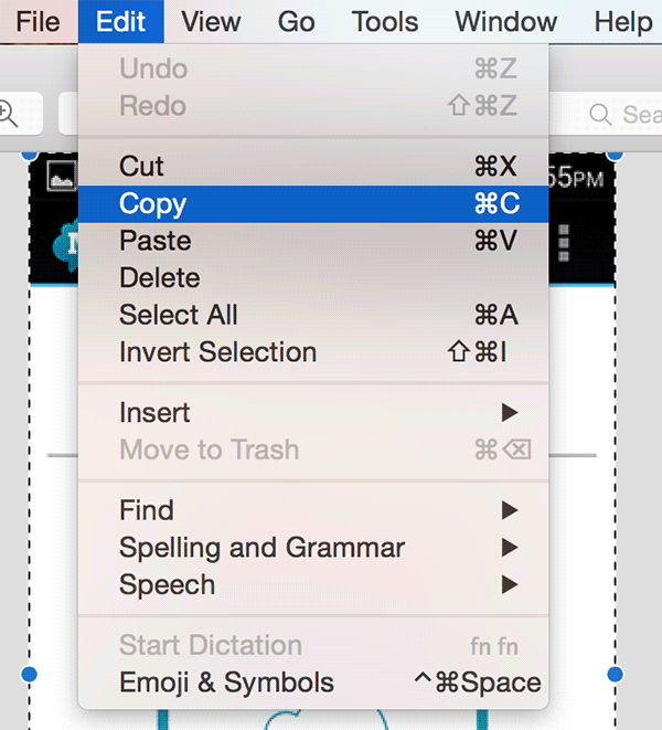 Копирование второго изображения