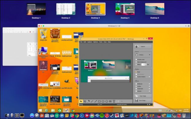 Предпросмотр окна при удержании пробела в Mission Control