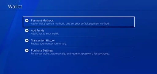 PS Payment Methods - Error E-8210604A on PlayStation