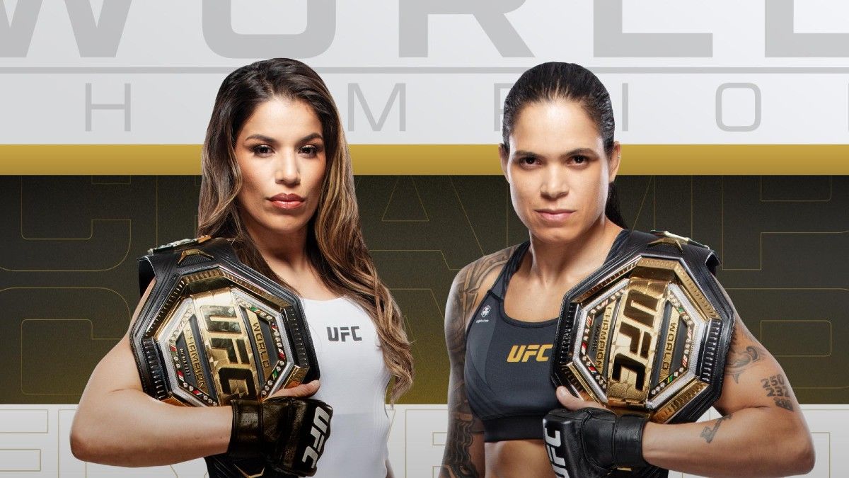 Постер UFC 277 — Джулианна Пенья против Аманда Нуньес