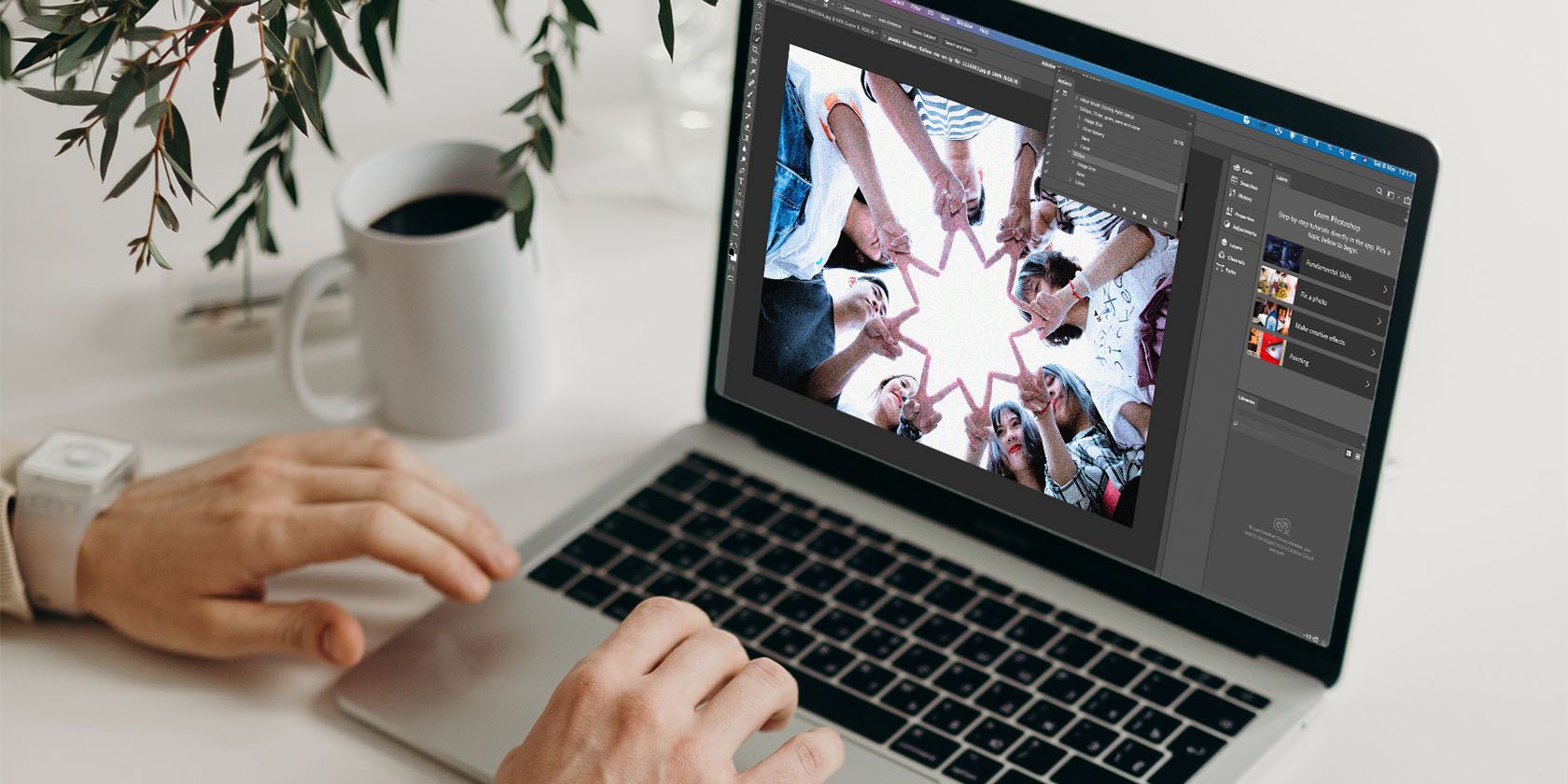 Как создать и использовать droplets в Photoshop
