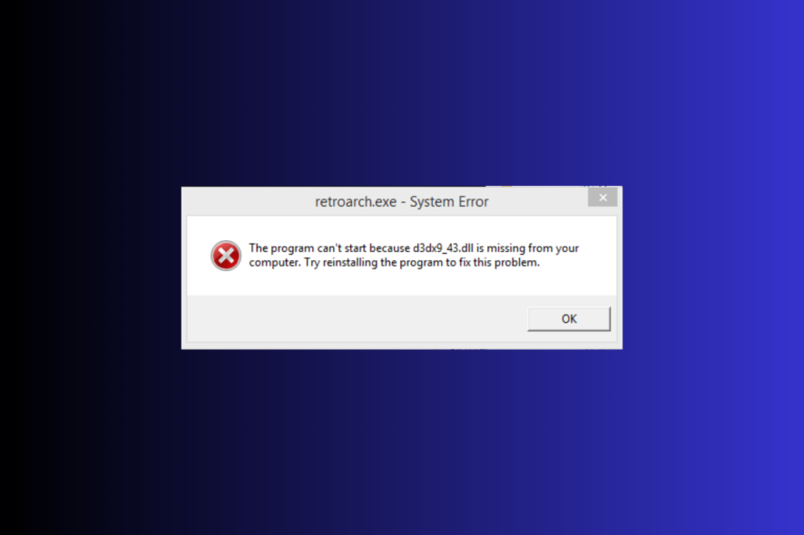 Как исправить RetroArch.exe has stopped working