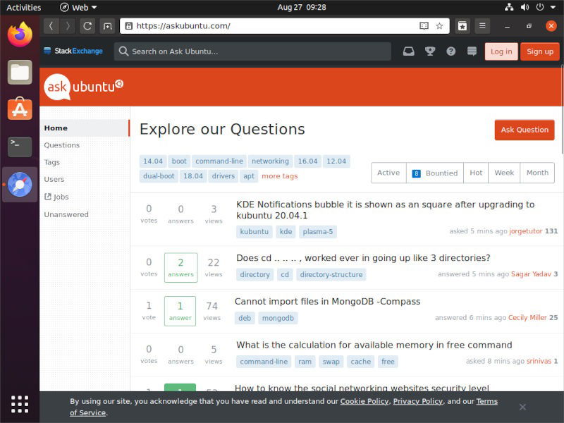 Linux Tech Support Ubuntu Stackexchange