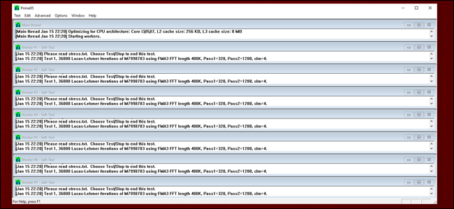 Графики мониторинга температуры и загрузки в утилите