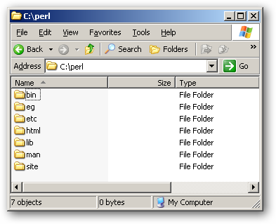 Установка Perl в IIS 6 на Windows Server 2003