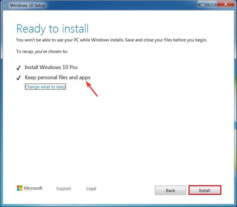 Утилита Media Creation — сохранить файлы и приложения