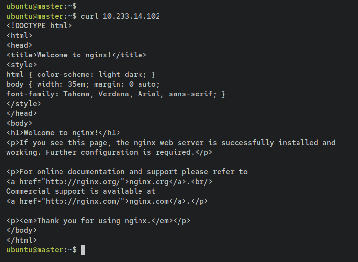 Проверка Nginx через curl