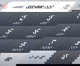 Контакт горячей линии с сохраненной последовательностью клавиш