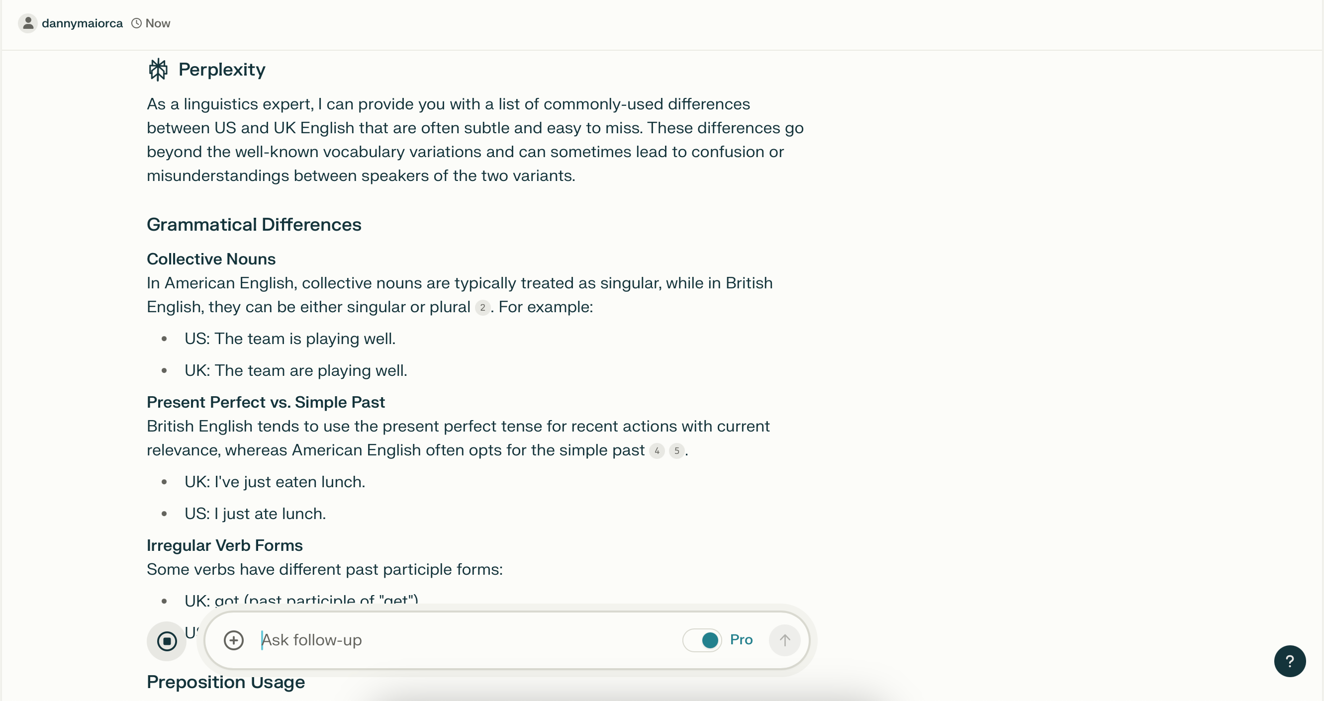 Пример запроса с конкретным призывом к действию