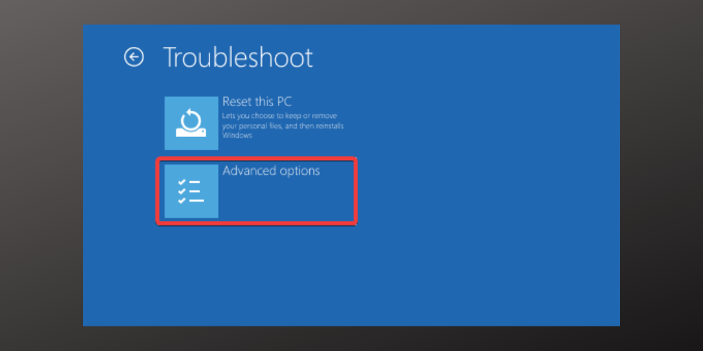 Выбор дополнительных параметров