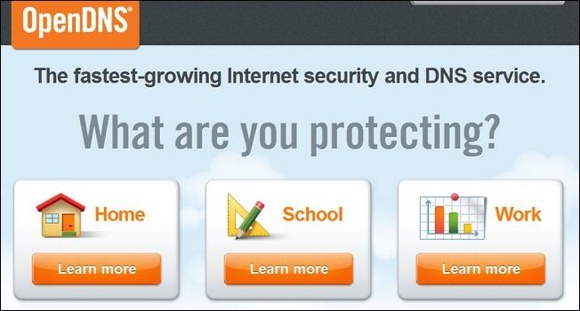 Регистрация аккаунта OpenDNS и добавление домашней сети, экран с формой