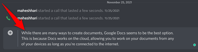 Оформленное цитирование в Discord
