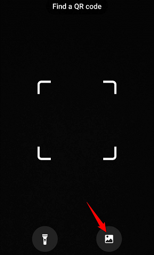 Select the gallery icon.