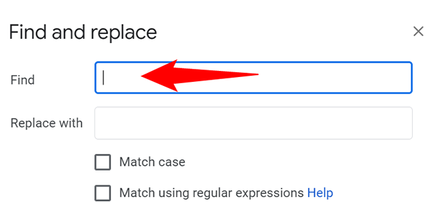 Введите термин в поле «Найти» для поиска по документу