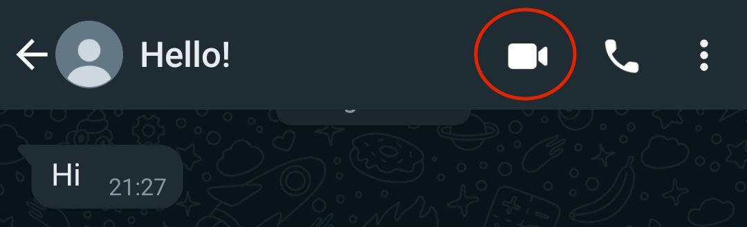 Как включить видеозвонок в WhatsApp на Android
