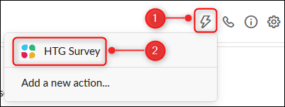 Значок Workflow в канале, по клику открывается список доступных workflow