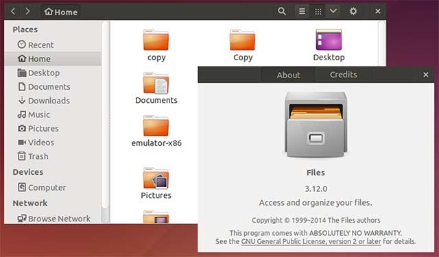 Завершённое обновление GNOME в Ubuntu, рабочий стол