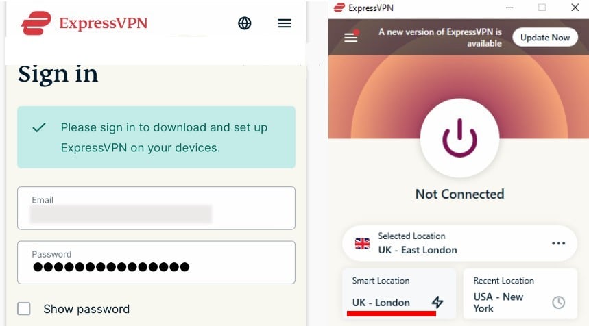 expressvpn smart location uk london
