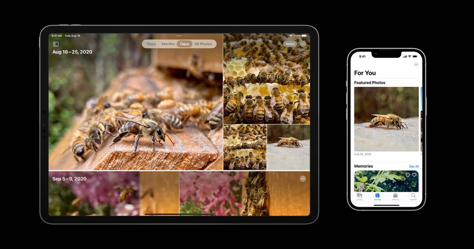 Фото iCloud на iPad и iPhone