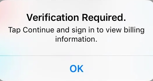 Экран iOS: предупреждение «Требуется проверка» в App Store