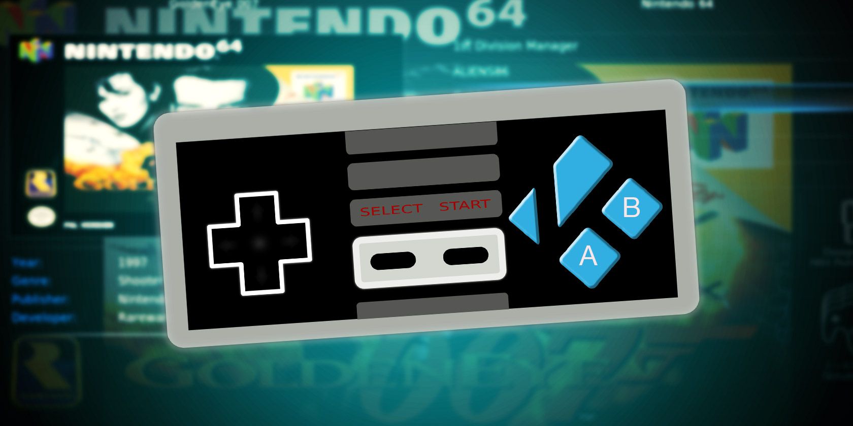 ROM Collection Browser в Kodi — ретро‑игры