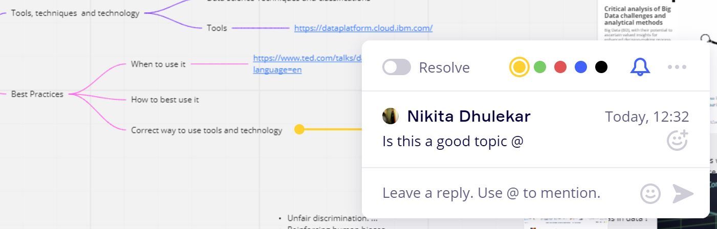 Тегирование и отметка разрешённых комментариев на доске