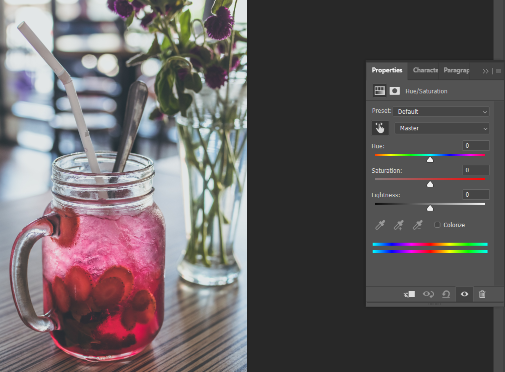 Нажмите на инструмент рука