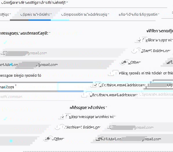 Копии и папки