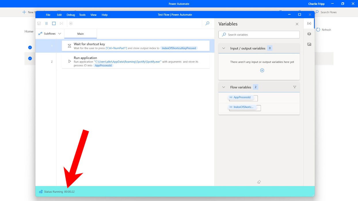 Сохранение нового Flow в Power Automate