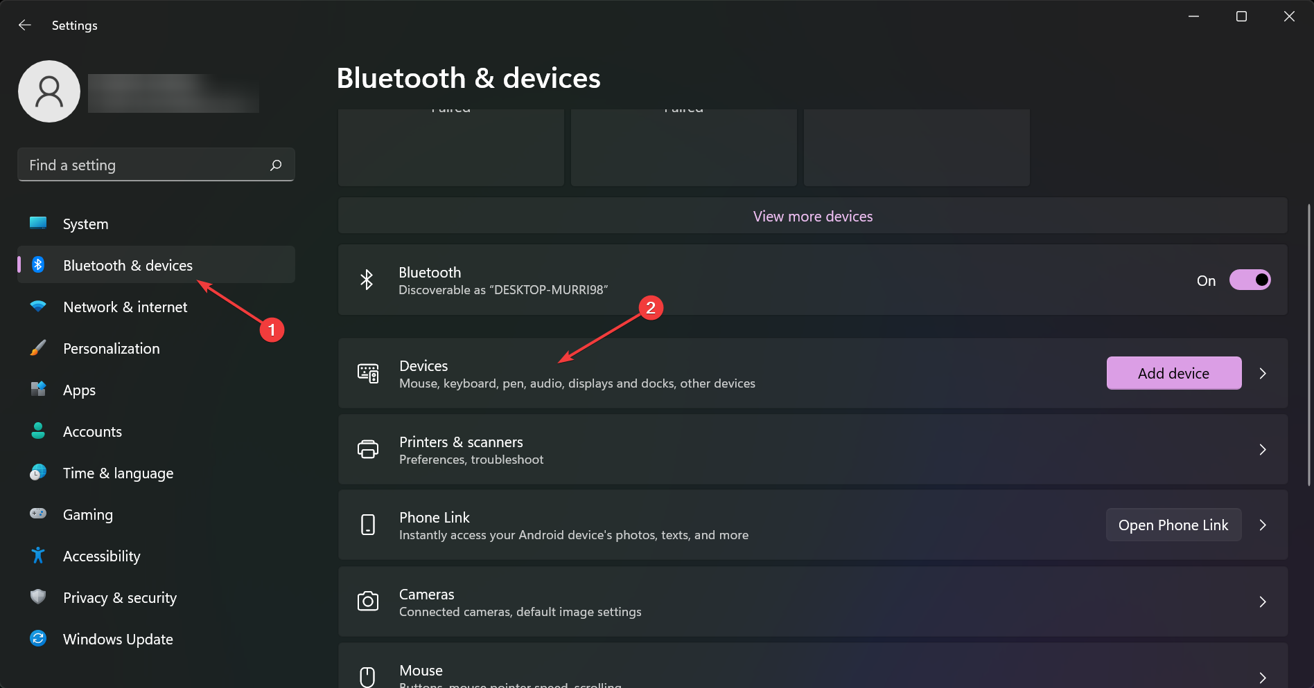 Bluetooth click