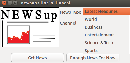 Типы новостей в Newsup