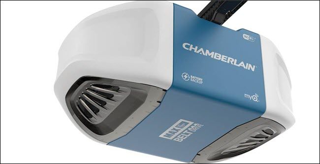 Chamberlain MyQ B970 garage door opener.