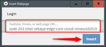 Вставка URL подкаста